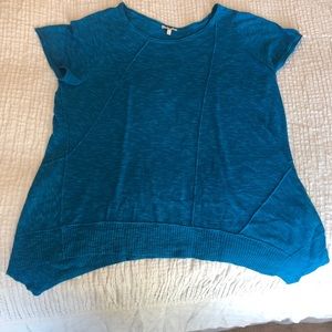 Eileen Fisher Blue Top 1X